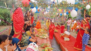 छठ पूजा उत्सव  Surya dev ki upasna ka parv  Chhatt puja ki puri Tayaari  Chhatt Puja 2024 [upl. by Nanor126]