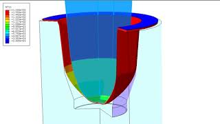 Plugassisted thermoforming of a PP cup [upl. by Dupin]