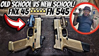 WHO IS KING OF THE HILL FN 545 VS FNX45 viral MilSpecJ [upl. by Annwahsal]