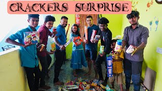 1 லட்ச ருபாய் Crackers Surprise 🎉 Village Series  Hussain Manimegalai [upl. by Drida]