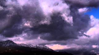 Propriano sous la Neige Chronophotographie Fevrier2012 TimeLapse Time Lapse en Corse dans le valinco [upl. by Ocire]