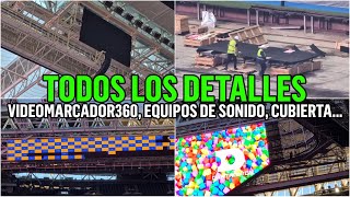 ✅ ASÍ AVANZA el INTERIOR ⚠️OBRAS del SANTIAGO BERNABÉU 14 Diciembre 2023 [upl. by Eeryt460]