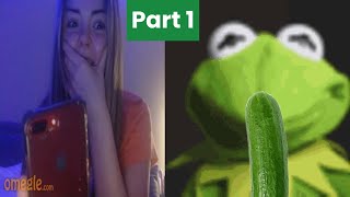 Kermit on Omegle 🥒 1 [upl. by Edmond]