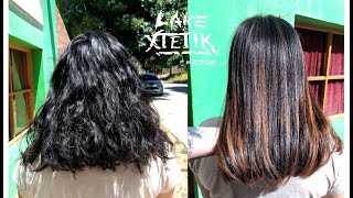 Balayage Dorado Natural Ideal Cabello NEGRO únicamente con Matizadores de LX PRO by Lake Xtetik [upl. by Ozan120]