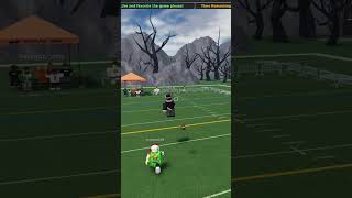 BLUD COULDNT KEEP UP 😳 HEAD TAP ROBLOX shorts football roblox [upl. by Kazimir]