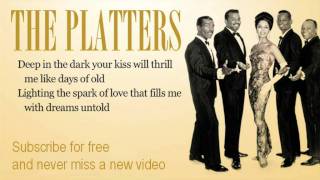 The Platters  Twilight Time  Lyrics [upl. by Irahcaz]