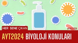 Her Sene Çıkan AYT Biyoloji Konuları ayt2024 yks2024 [upl. by Tremayne]