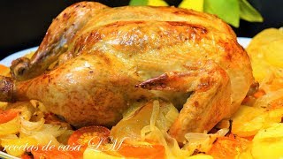 EL POLLO AL HORNO MAS DELICIOSO DEL MUNDO ENTERO [upl. by Goldwin]