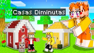 Soy Marvin vs Patoni Reto de MINI CASAS en Minecraft [upl. by Aitenev483]