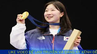 Thần đồng Hàn Quốc trở thành nữ vô địch Olympic trẻ nhất trong lịch sử môn bắn súng [upl. by Halludba791]