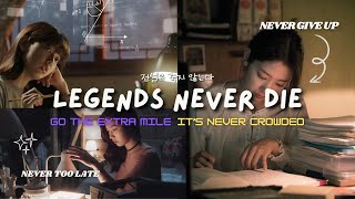 Legends Never Die  study motivation from kdramas and cdramas📚 [upl. by Enelaj]