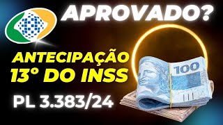 INSS CONFIRMA MAIS UMA ANTECIPAÇÃO de 13º SALÁRIO PARA DEZEMBRO DE 2024 [upl. by Llenahs]