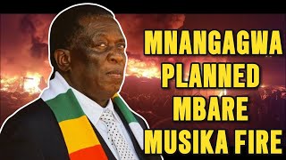 Leaked Audio Mnangagwa and Zanupf behind Mbare Musika Fire Disaster [upl. by Iggie692]