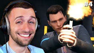 Detroit Become Human  Épisode 4  Quastu fait Connor… 😥 Lets Play [upl. by Attaymik]