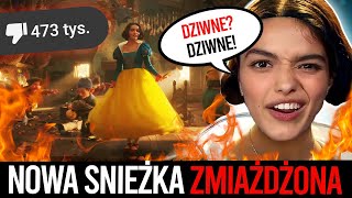 DISNEY MA TO NA CO ZASŁUŻYŁ 😆 NOWA quotKrólewna Śnieżkaquot ZMIAŻDŻONA na zwiastunie [upl. by Aicele]