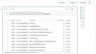 Create Snowpark DataFrames [upl. by Anitsirc]