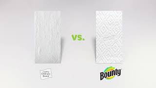 Bounty Paper Towel Commercial Value Versus 15s [upl. by Leizar]