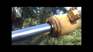 how to repack your hydraulic cylinder [upl. by Attelrahs692]