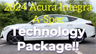 2024 Acura Integra ASpec Is the TECH PACK the BEST Way To Go [upl. by Morocco367]