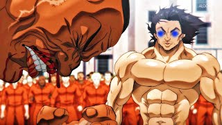 Baki 2024「AMV」 Biscuit Oliva Vs Guevaru Fight Scene In Prison [upl. by Gnehs652]