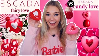 NEW ESCADA FAIRY LOVE ❤️ PERFUME REVIEW VS ESCADA CANDY LOVE 💗  Soki London [upl. by Maryjo186]