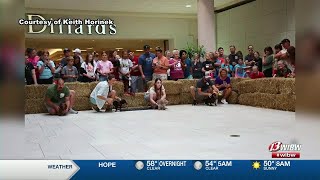 Annual weenie dog races bring family fun to the West Ridge Mall [upl. by Meedan]