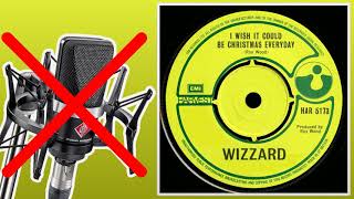 I Wish It Could Be Christmas Everyday  Wizzard  Instrumental KaraokeNo Vocals [upl. by Atilrak]