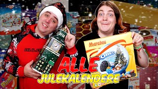 Smager ALLE Julekalendere i Danmark [upl. by Kcirderfla]