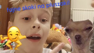 FAJNE SKOKI NA PLUSZAKI MikiPikiofficial [upl. by Banwell164]