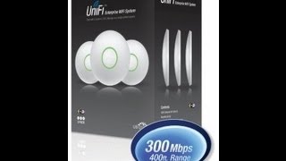 Ubiquiti Networks UniFi AP Enterprise WiFi System 3 Pack UAP3 unboxing [upl. by Haisi179]