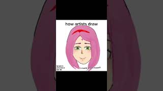 Beginner vs Artist drawing narutoshippuden [upl. by Hauger]