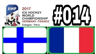 Eishockey WM 2017 014 Finnland VS Frankreich  Lets Play NHL17 PS4 [upl. by Ophelie478]