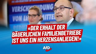 quotHeimat braucht Bauern  dafür steht die AfDquot  Bauernproteste  AfD im Bundestag [upl. by Larimor289]