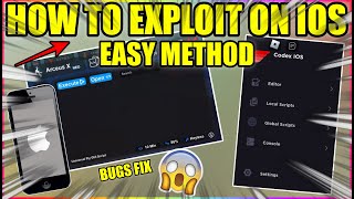 EASY How To Exploit On IOS Roblox Executor Using “ESIGN” iPad amp iPhone [upl. by Ilrac912]