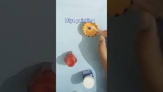 diya painting artpaintingshorts [upl. by Rogozen]