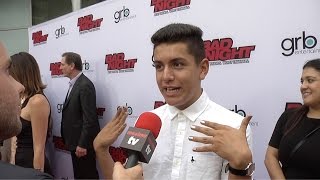 Lohanthony Interview  quotBad Nightquot Los Angeles Premiere Red Carpet [upl. by Seugram433]