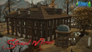 Straud Manor 🦇  The Sims 4  Download in description [upl. by Atnad376]