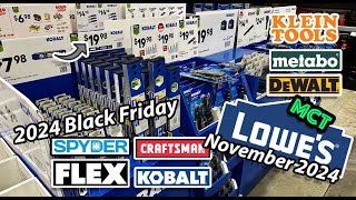 Black Friday Tool Sales at LOWES [upl. by Paco]