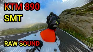 KTM 890 SMT  ONLY KTM LC8 RAW SOUND   PASSO GAVIA  4K  🇮🇹 [upl. by Caton853]