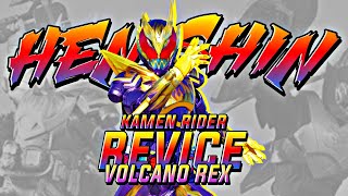 KAMEN RIDER REVICE VOLCANO REX HENSHIN amp FINISHER [upl. by Annabal713]