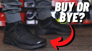 ONE OF THE GOATs Nike AIR PRESTO BLACK On Feet Review [upl. by Kirkpatrick]