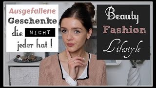 AUSGEFALLENE GESCHENKIDEEN  die nicht jeder hat  LAST MINUTE  Beauty Fashion Lifestyle [upl. by Esiuolyram]