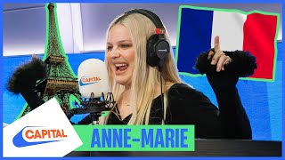 AnneMarie Performs Ciao Adios In French  Capital [upl. by Ilysa]