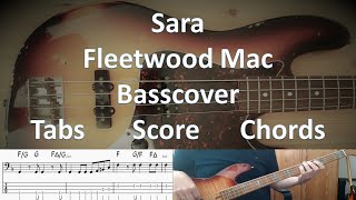 Fleetwood Mac with Sara Bass Cover Tabs Score Notes Chords Transcription Bass John McVie [upl. by Seessel782]