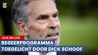 KIJK TERUG Premier Schoof licht plannen uit regeerprogramma toe [upl. by Pacien]