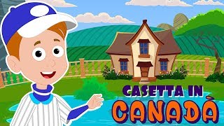 La Casetta In Canada  Canzoni per bambini  The Cottage in Canada  Kids Tv Italiano [upl. by Titania]