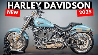 7 NEW Harley Davidson Motorcycles For 2025 [upl. by Mar]