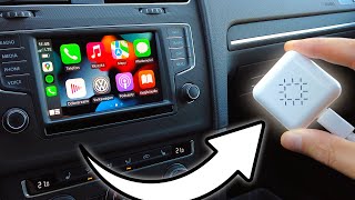 CarlinKit 30 Mini wireless CarPlay adapter review pros amp cons [upl. by Ahsym]