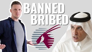 BANNED AND BRIBED BY QATAR AIRWAYS  SHOCKING MOVE [upl. by Talya]