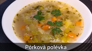 Pórková polévka  recept [upl. by Leak217]